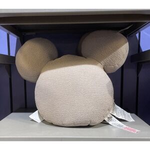 NEW Disney Parks Mickey Mouse Head Icon Throw Pillow 18"x16" Home Collection